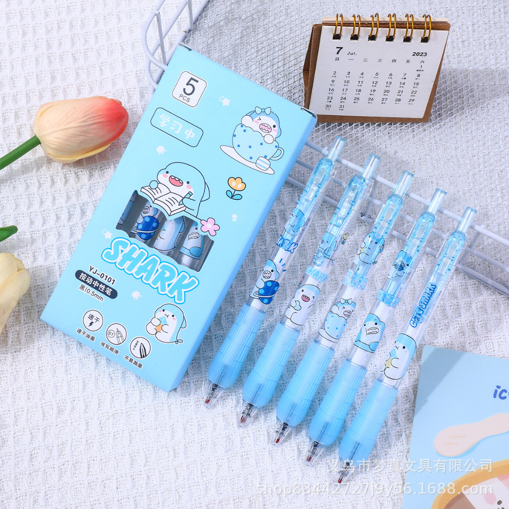 

PULPEN ISI 5 SHARK / PULPEN 1 SET ISI 5 SHARK
