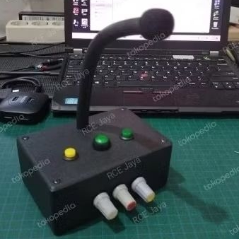 Mic compressor Rig dengan mic gain, echo, delay & aux