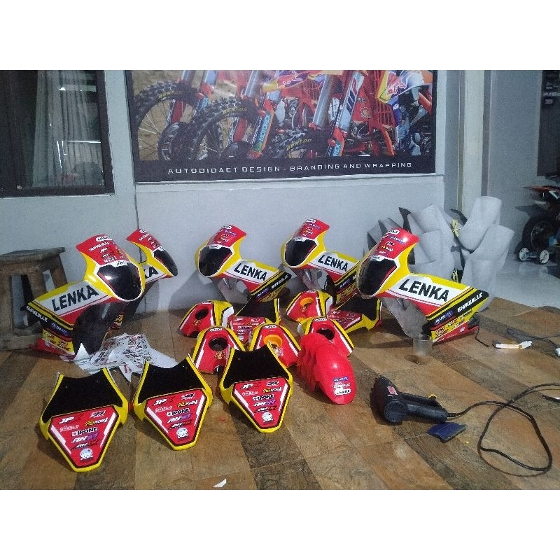 DECAL GPR POLINI OVHALE MINI GP CUSTOM FREE DESIGN