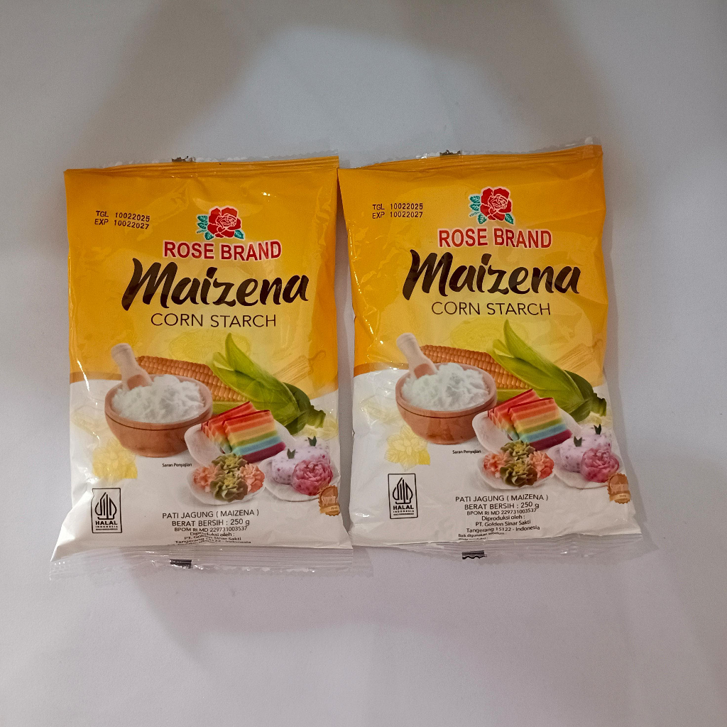 

Rose Brand Tepung Maizena Corn Strach 250 Gr Pati Jagung