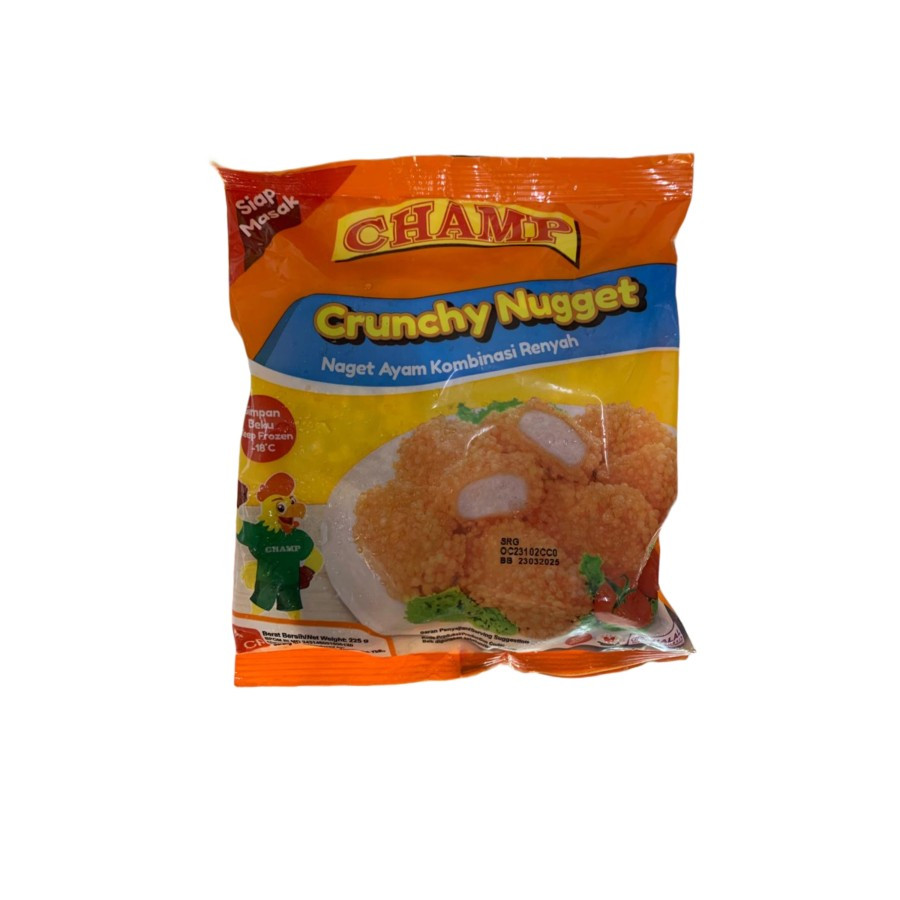 

CHAMP CRUNCHY Nuget 225 GR