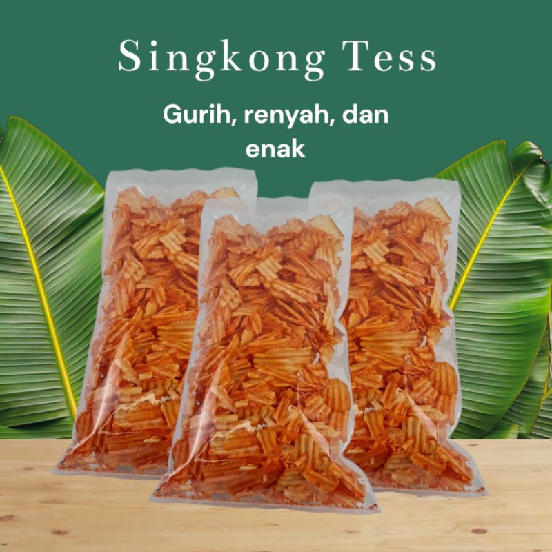 

Singkong Tes Pedas Snack Keripik