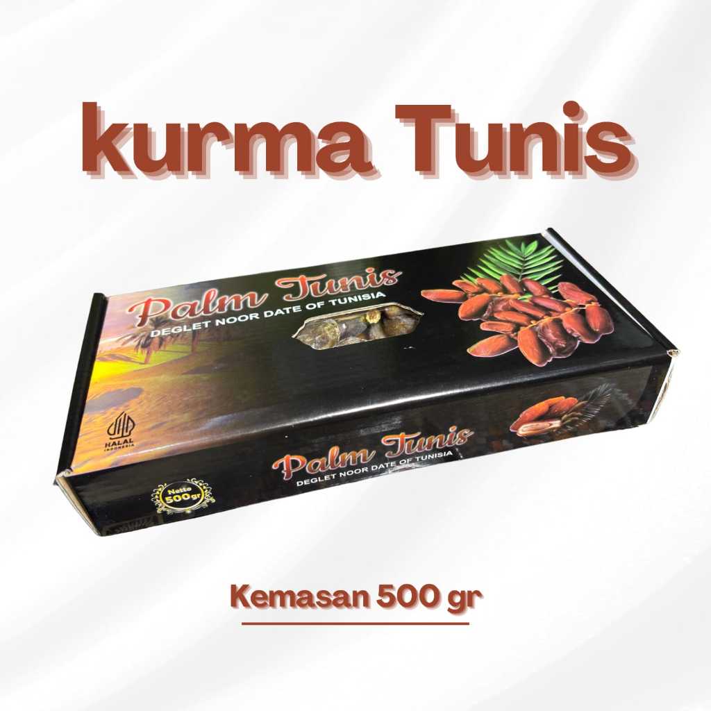 

Kurma tunis 500gr - Kurma Tunisia Lezat - Kurma Lezat