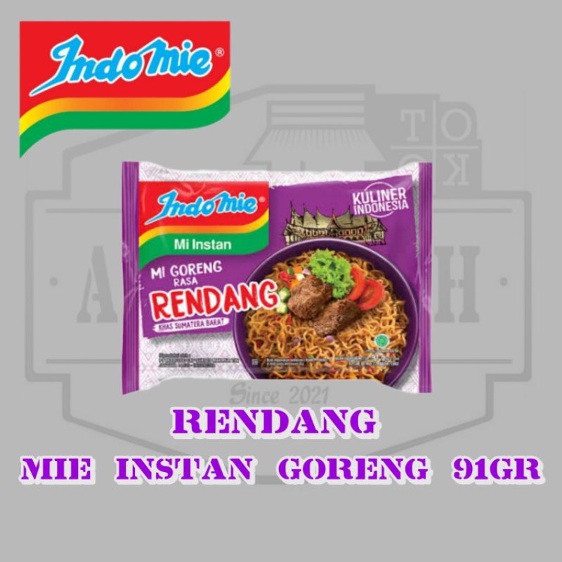 

Mie Instan Indomie Rendang 91gr