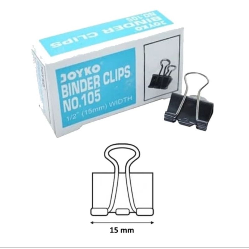 

Binder Clip No. 105 (1 Gross)
