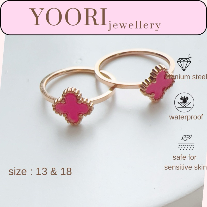Cincin vancleef PINK- YOORI