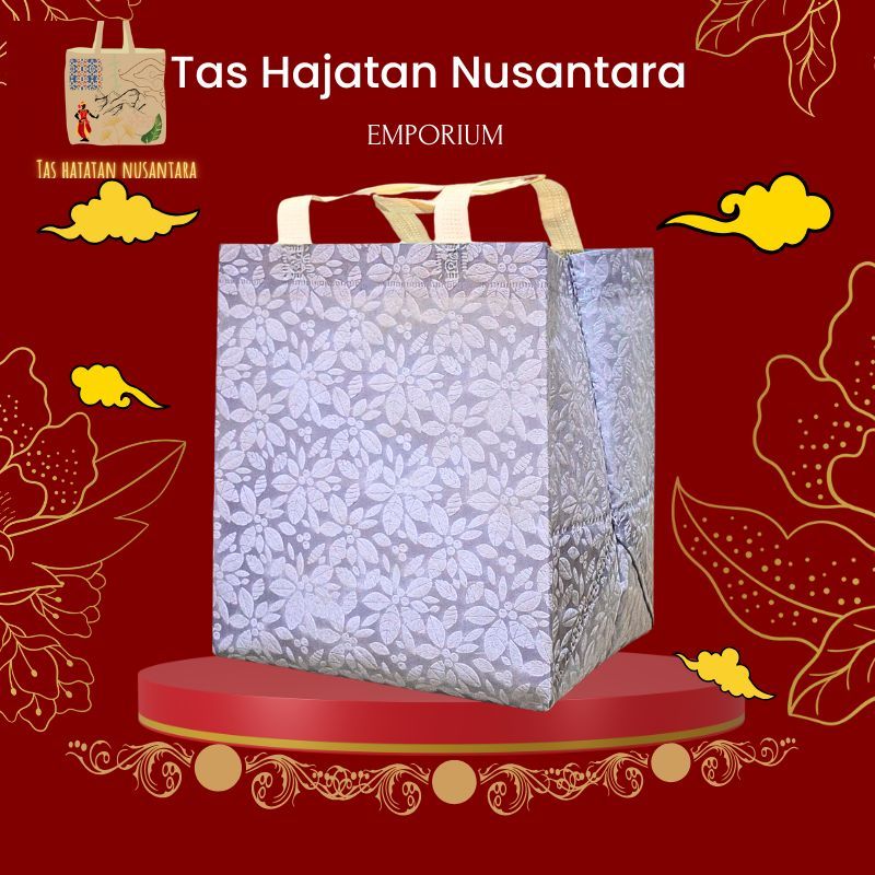 

(SATUAN) Tas Hajatan Kotak Nasi - Goodie Bag Texture Kotak Nasi Box 22 - Harga untuk Ecer/Satuan/Picies
