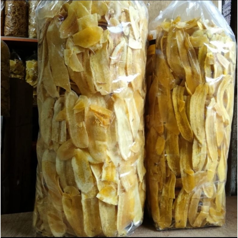 

1 KG -KERIPIK PISANG NANGKA RENYAH DAN GURIH ASIN