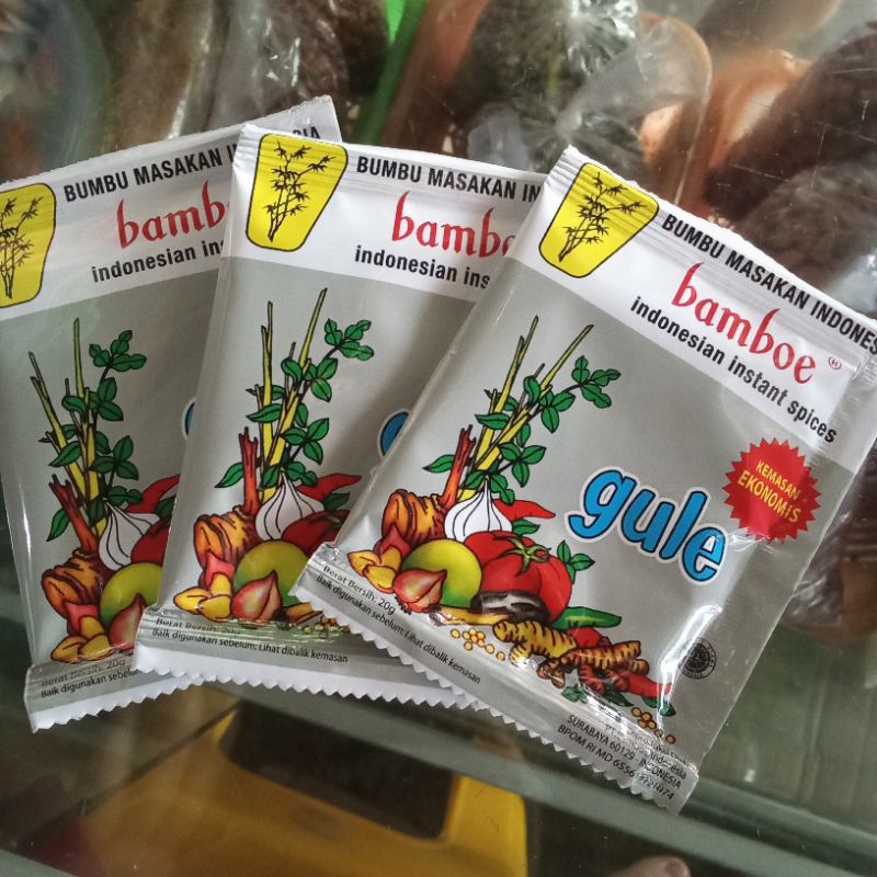

bamboe gule 22 gr kemasan ekonomis/bumbu instan masakan Indonesia/bumbu gule instan