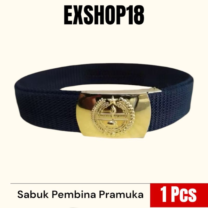 Sabuk Pembina Pramuka Kuningan / Ikat Pinggang Gerakan Pramuka Kuningan