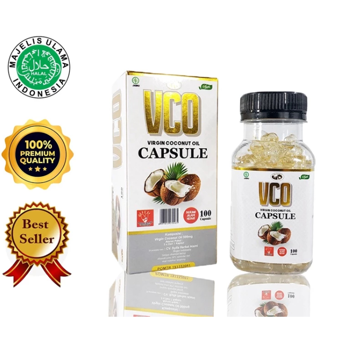

VCO Kapsul Syifa Virgin Coconut Oil 100kpsl | VCO | Minyak Kelapa Murni