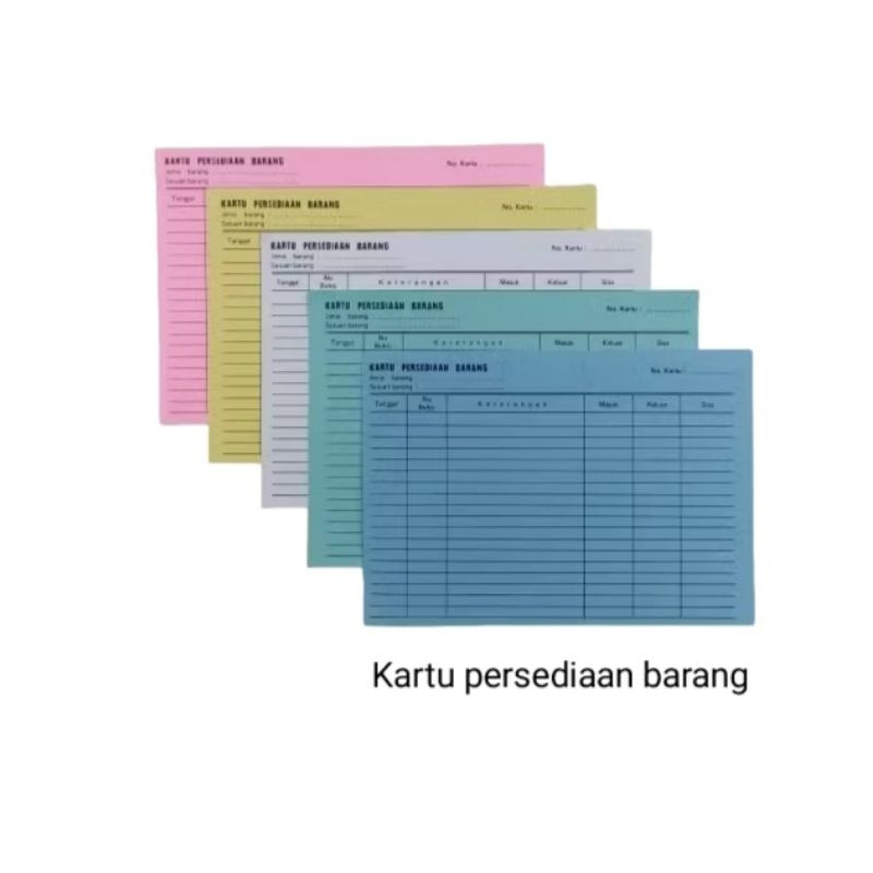 

Kartu Persediaan Barang / kartu stok