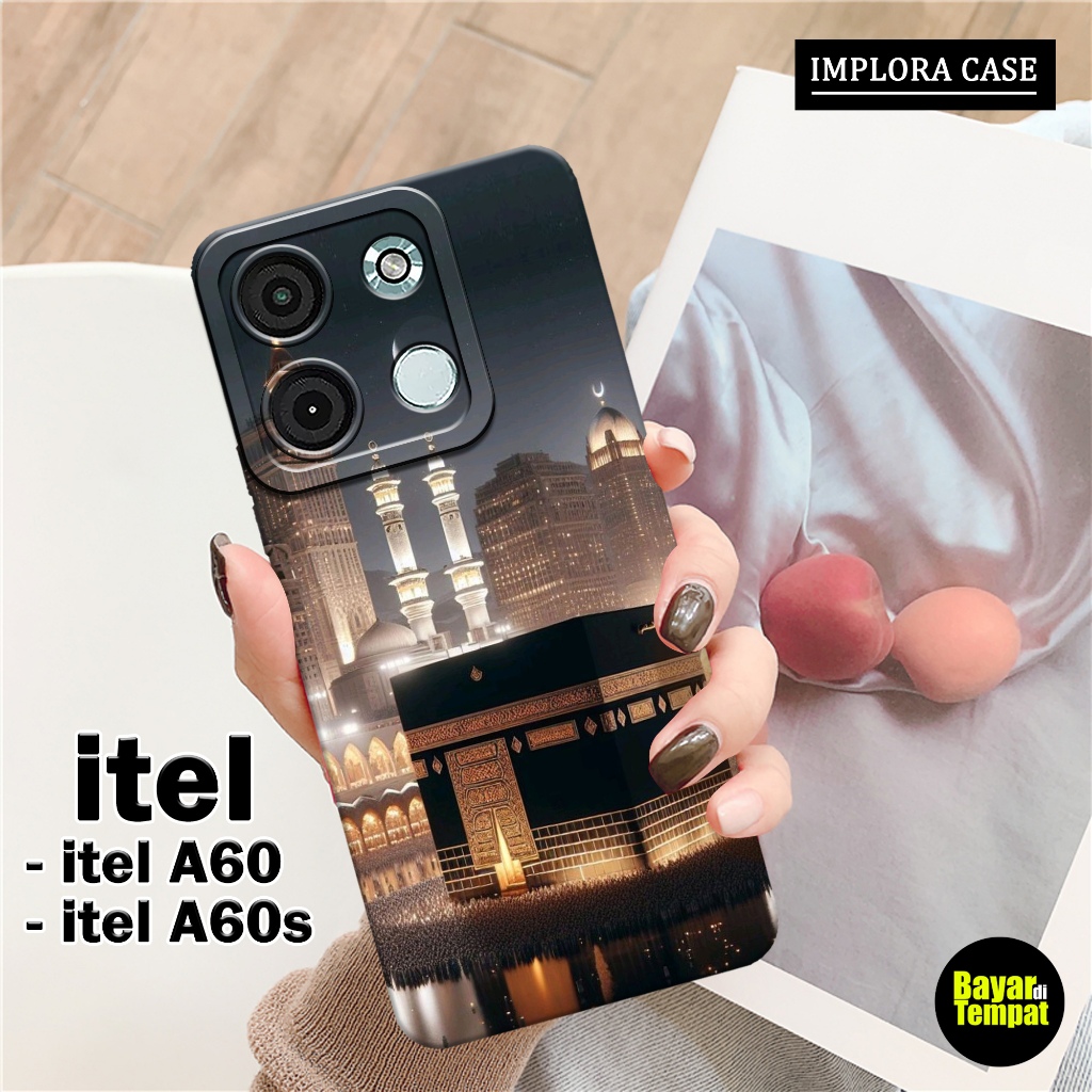 Softcase Itel A60 / A60s - Motif Muslim - IMPLORA CASE - Casing Itel A60 / A60s Case Hp Itel A60 / A