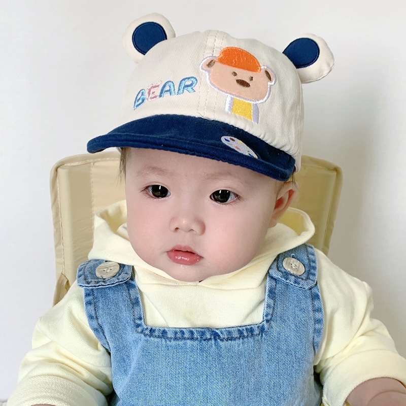 Topi Bayi Unisex Baby Boy Baby Girl Cute Lucu
