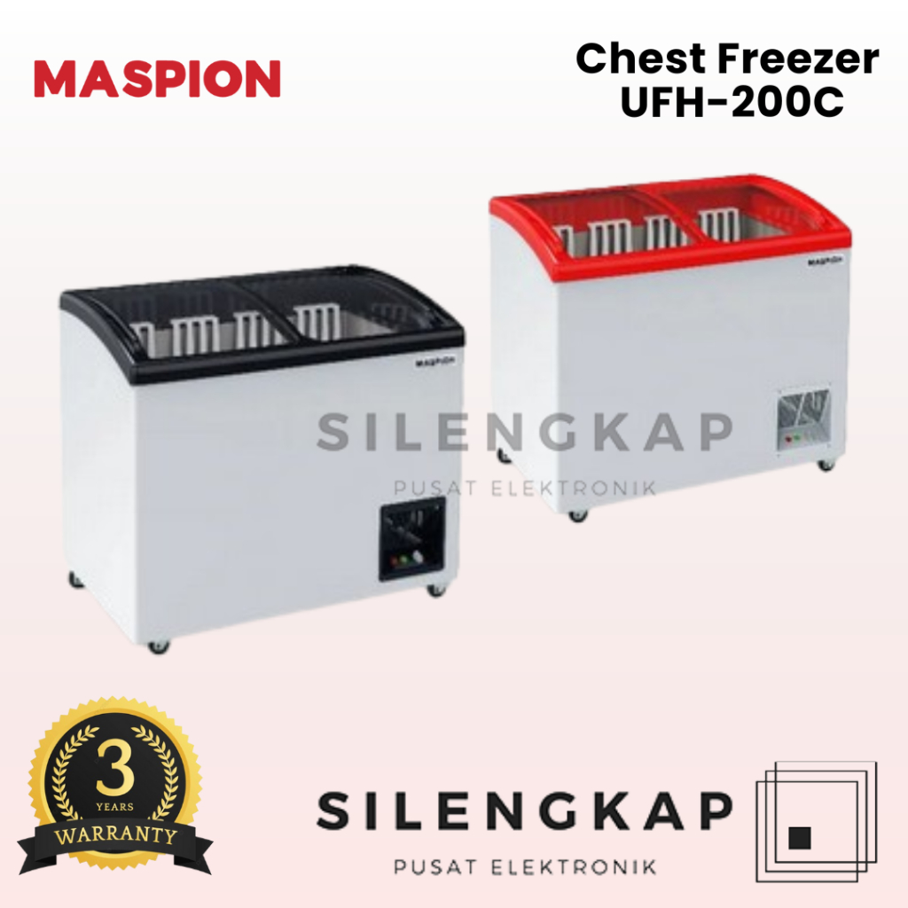FREEZER MASPION CHEST FREEZER UFH 200C UFH 200
