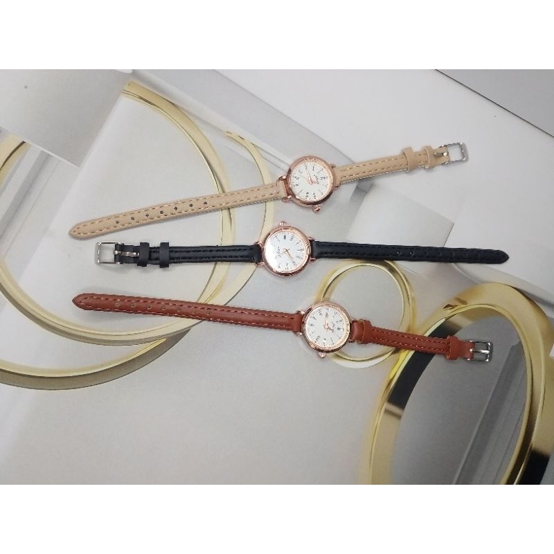 Jam Tangan jhui | Jam Tangan Analog Wanita – Elegan, Simple & Manis Dipakai Sehari-hari