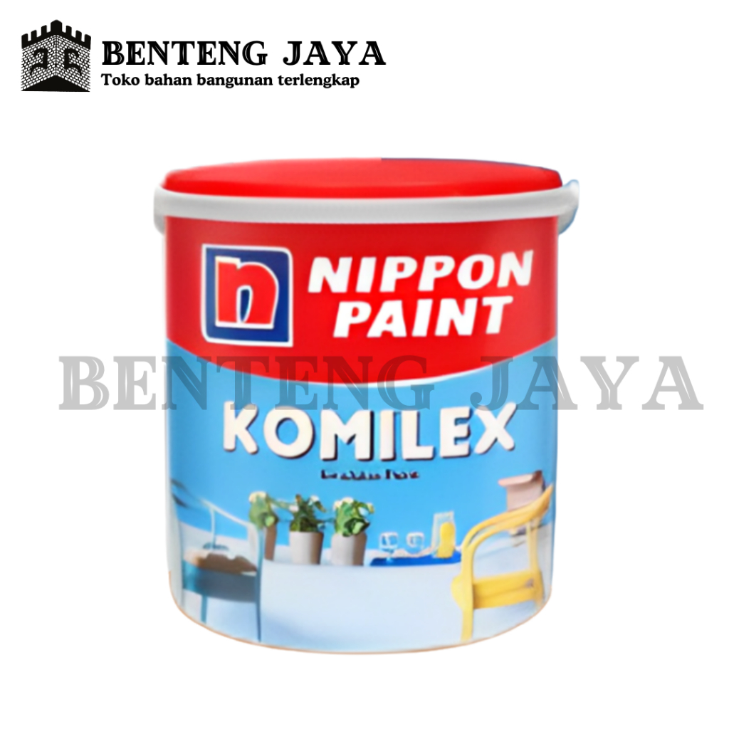 CAT TEMBOK NIPPON PAINT KOMILEX 4.5KG