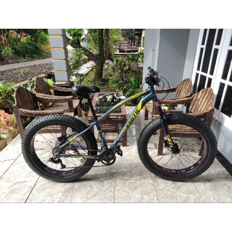 Sepeda Gunung Exotic Fatbike Rem Hidrolik