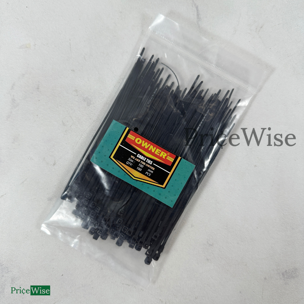 

1KG (40 pax) Kabel Ties 100 mm Hitam / Cable Tie / Kabel Tie / Kabel Tis