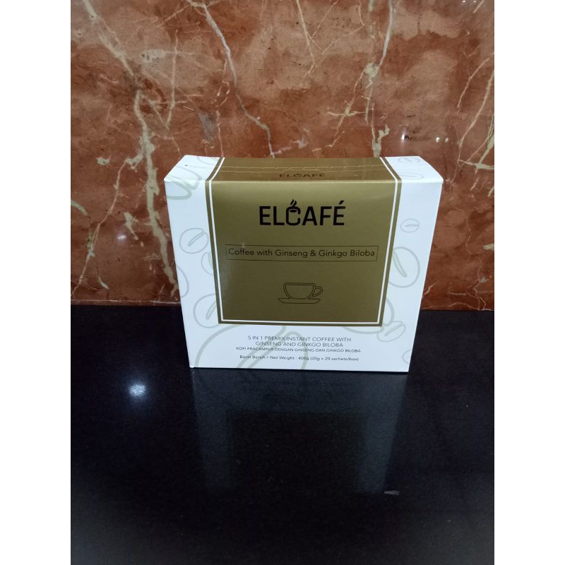 

Elcafe kopi per box isi 20 sachet