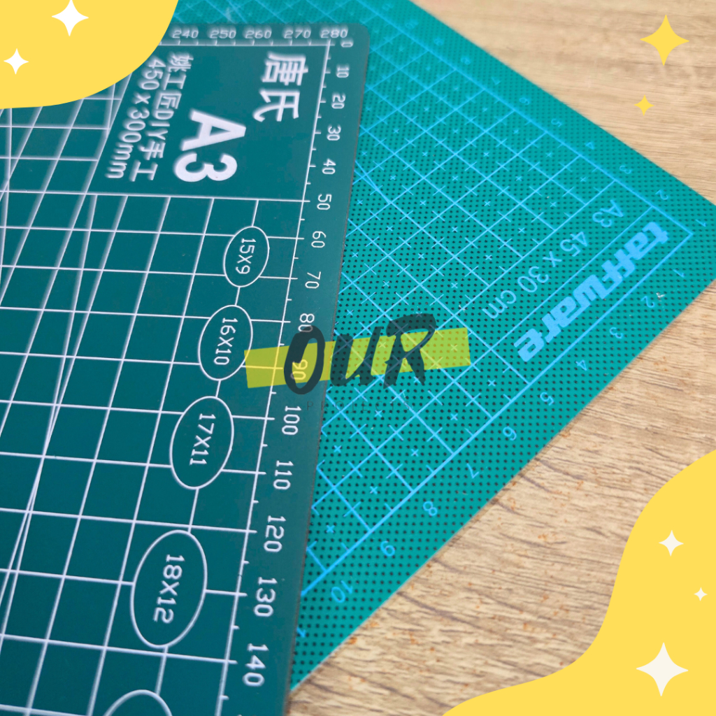 

CUTTING MAT/ CRAFT/ A3/ CUTTING BOARD/ ART MAT/ ALAS POTONG [Our_projects]