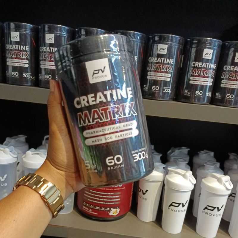 Provus Creatine Monohydrate 300gram /Creatine Matrix 300g By Provus Kreatin