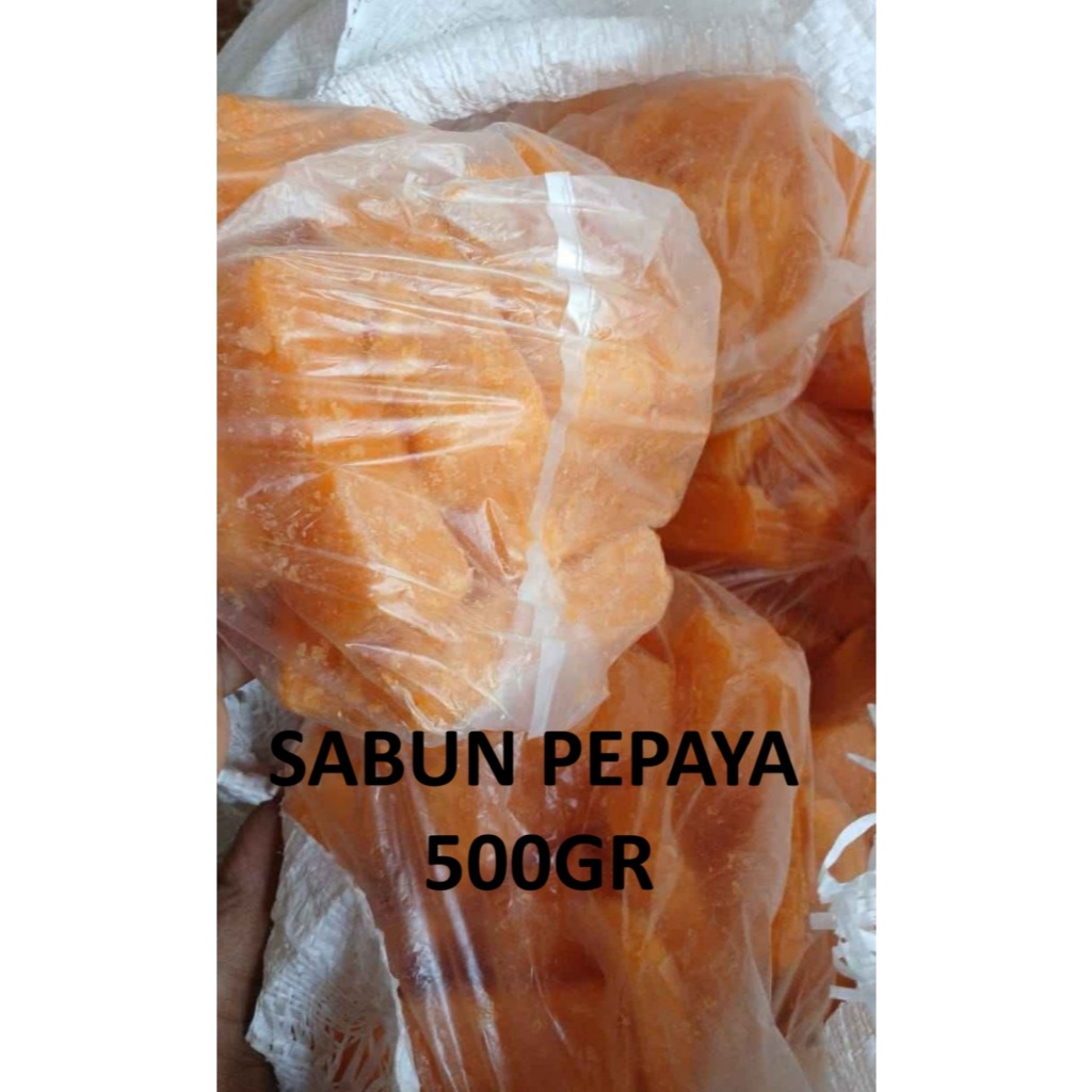 Sabun Pepaya Kiloan 500gr Murah