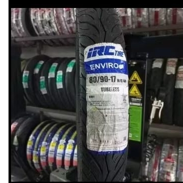 ban belakang motor supra fit vega revo jupiter dll ukuran 80/90-17 merk irc kembang salur