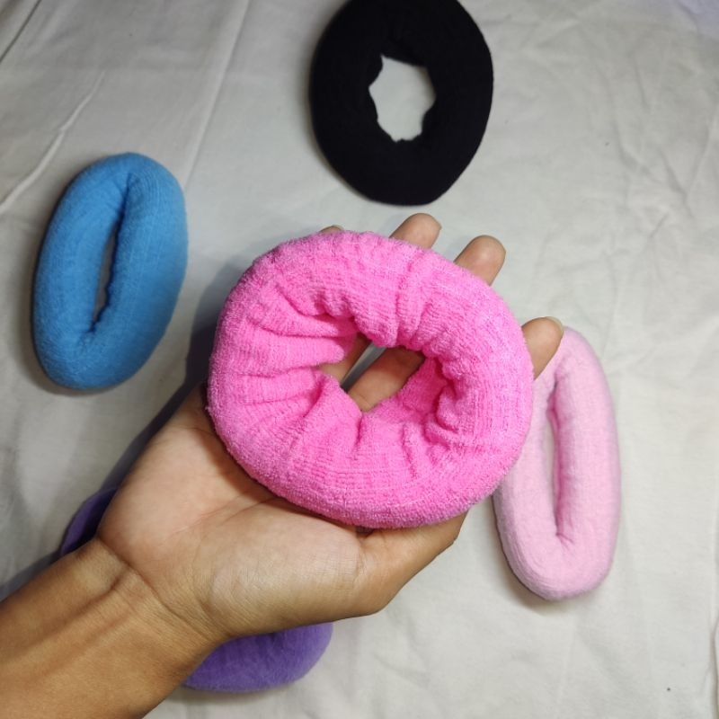 IKAT RAMBUT DONAT JUMBO/ KUNCIR RAMBUT DONAT JUMBO/DONUT