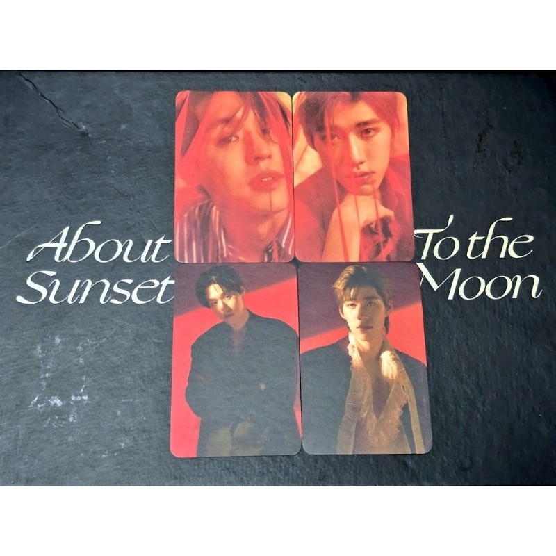 [Ready Stock] Photocard Official About Sunset To The Moon Billkin Pp krit