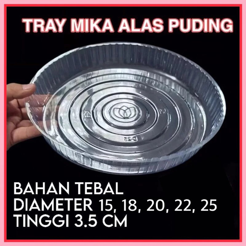 Mika Alas Tatakan Kue Puding Bolu Bulat Diameter 18cm