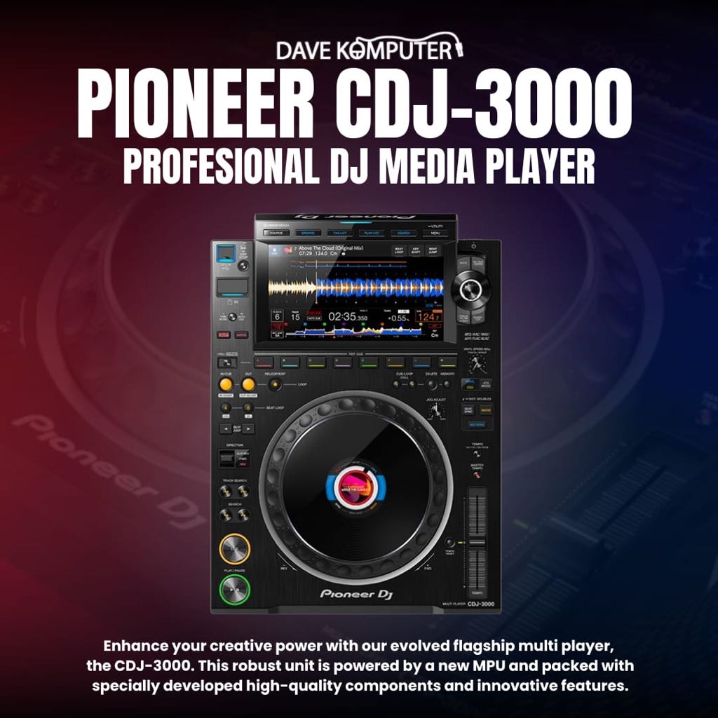 Pioneer CDJ-3000 / CDJ 3000 / CDJ3000 Professional DJ Media Player