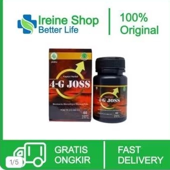 4G joss, obat herbal original asli, untuk menambah stamina