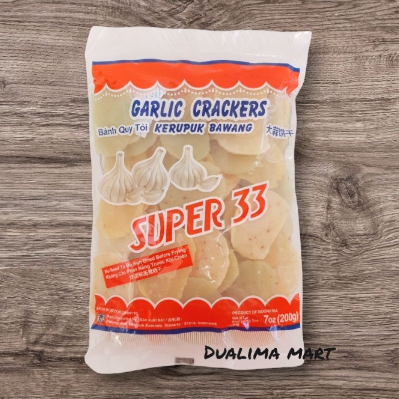 

KERUPUK BAWANG SUPER 33 200Gr