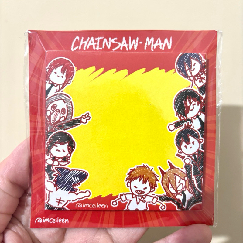 

[READY] @imceileen chainsaw man csm memo pad