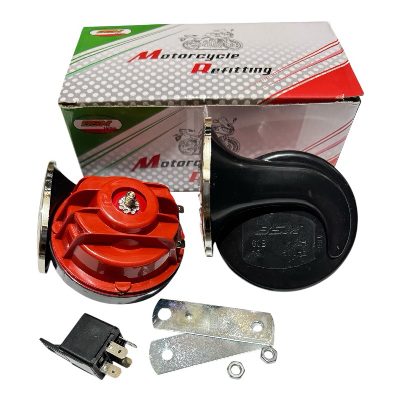 Klakson Keong Waterproof Anti Air Double 2 Kepala klakson Mobil 12 Volt Suara Keras Mobil Dan Motor 