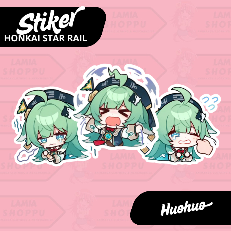 

Stiker Honkai Star Rail Huohuo | Sticker Huohuo HSR | Merch Anime Game Vinyl Anti Air