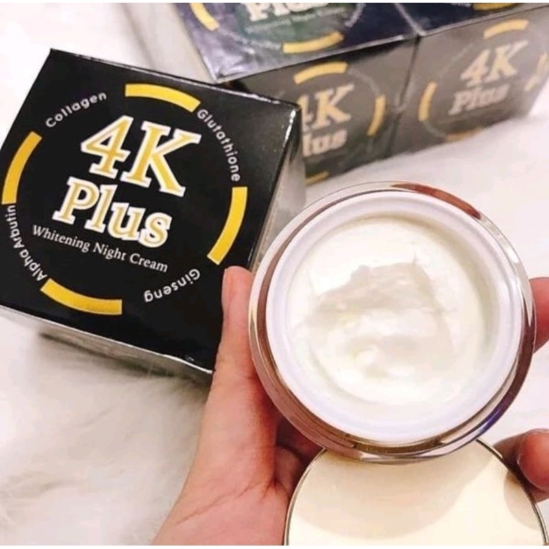 4K Plus Whitening Cream Day Cream, Night Cream