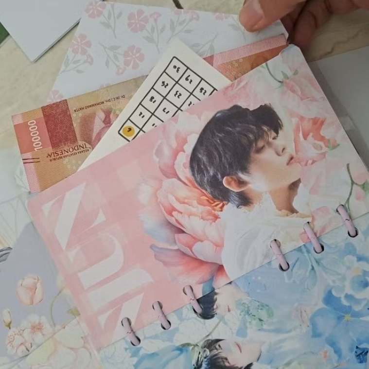 

A6 CASH ENVELOPE / AMPLOP MENABUNG CHALLENGE / TXT