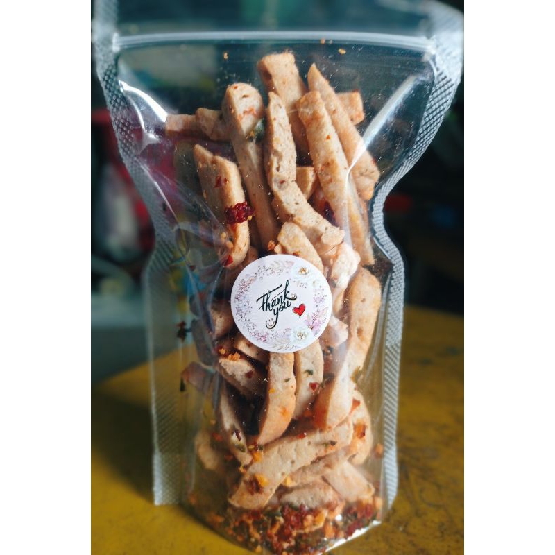 

Basreng Kriuk Pedas Daun Jeruk|| Original Daun Jeruk (65 gr)