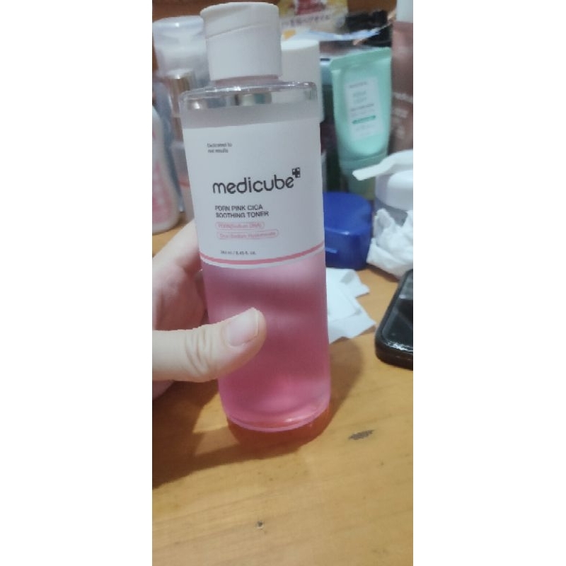 Preloved Medicube pdrn pink cica soothing toner
