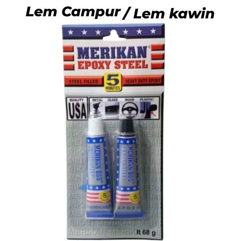 

Lem campur / Lem Hitam putih