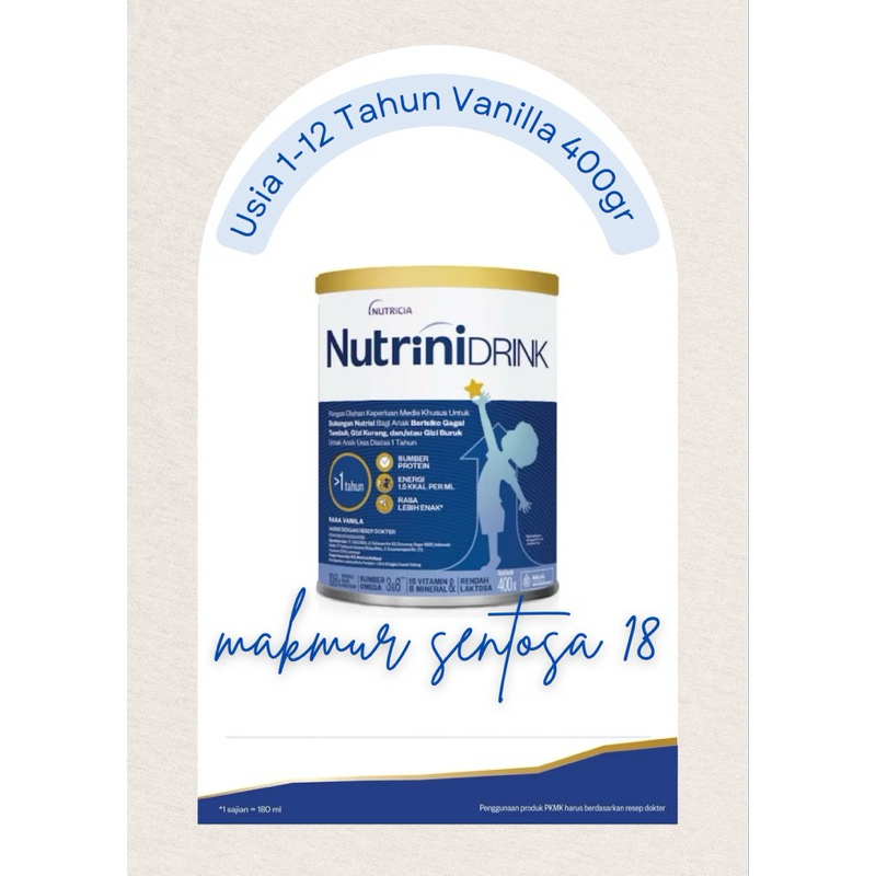 

Nutrinidrink Powder Vanilla 400gr