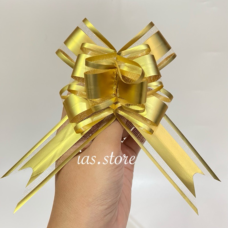 

[isi 10pcs] GROSIR Pita tarik 32mm DOFF DAN GLOSSY | Pita serut | Pita Tarik Murah