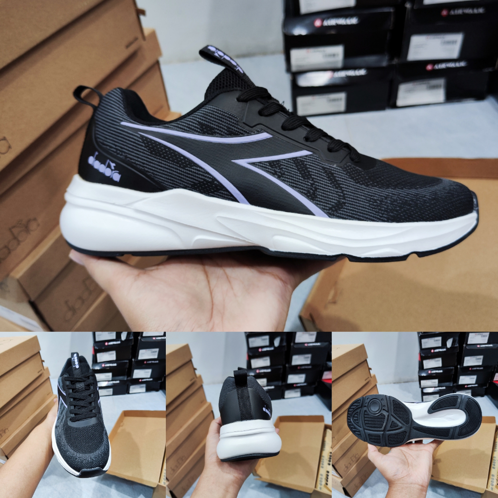 Diadora Black Series Women & Men Size 36 -40 Original