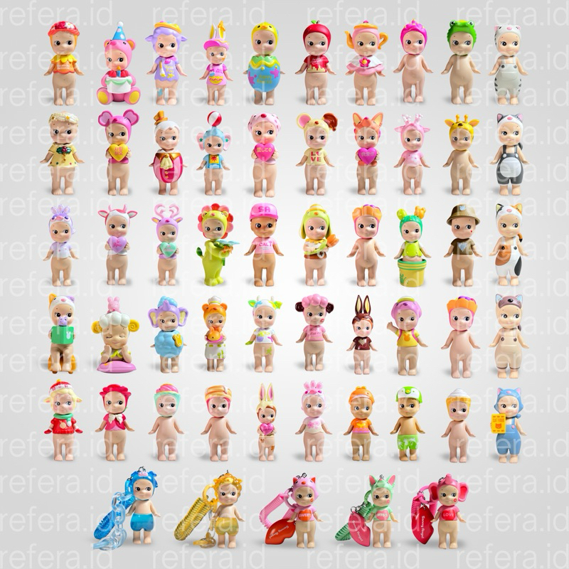 (‼️BACA DESC‼️ NO NEGO NO SENSI ORI) UNSEALED Sonny Angel Candy Songel Store Mint Rabbit / Grape / S