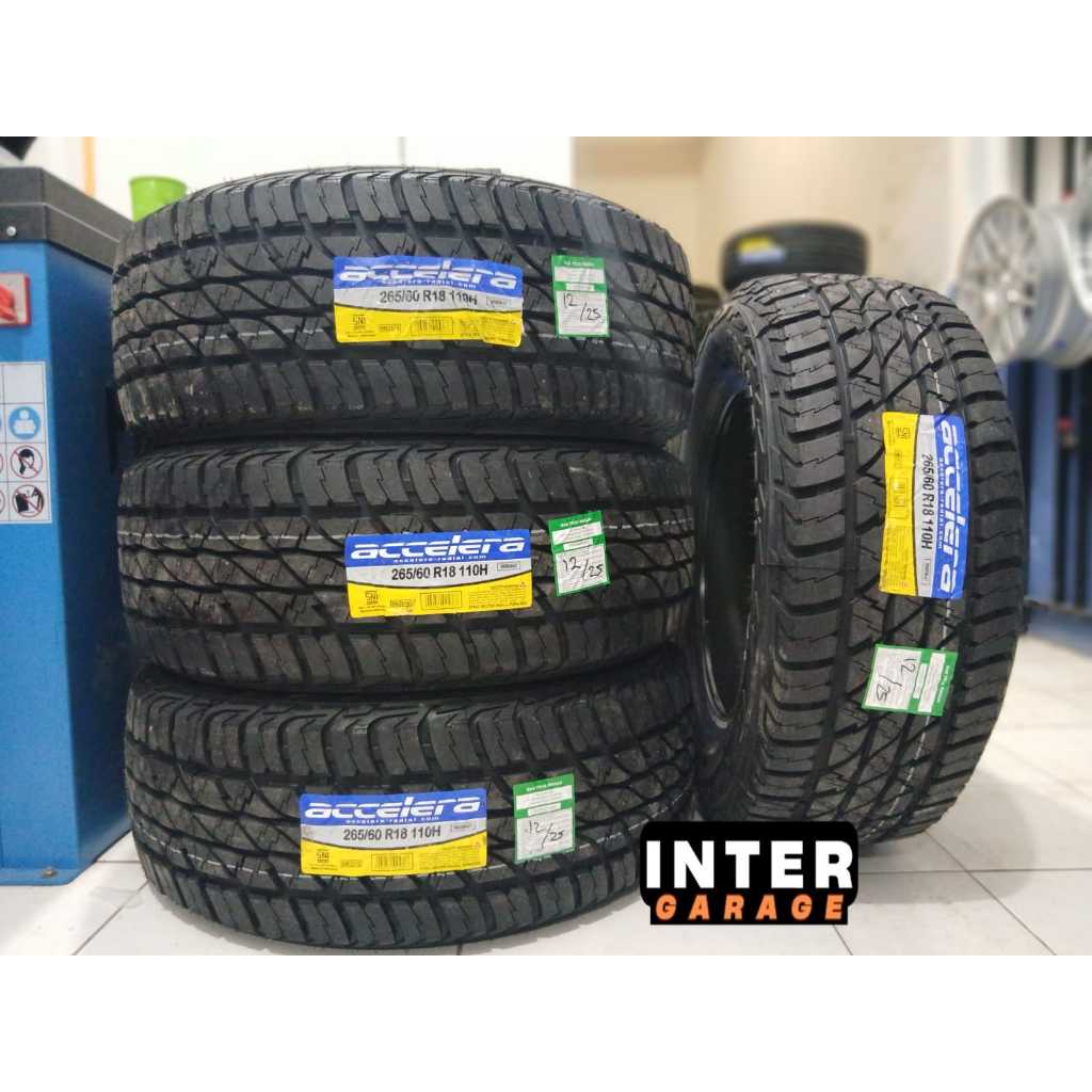 ban mobil pajero fortuner 265 60 R18 Accelera AT Ban semi rimba