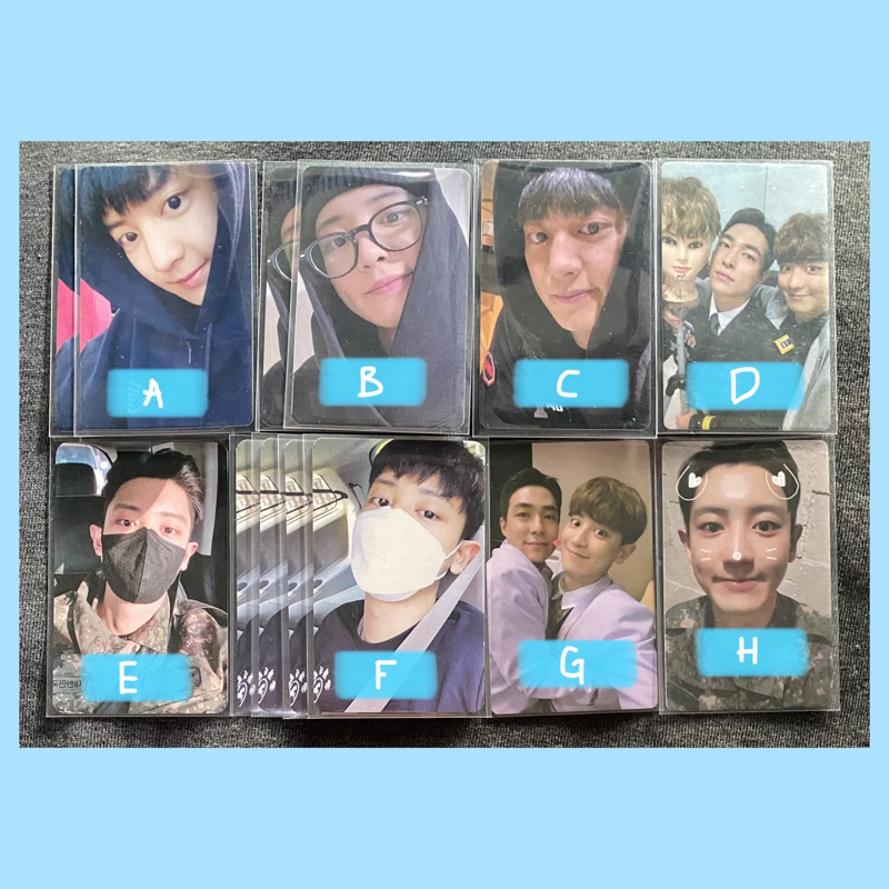 Ready Official Photocard Meissa PC Chanyeol Halodek Waminl