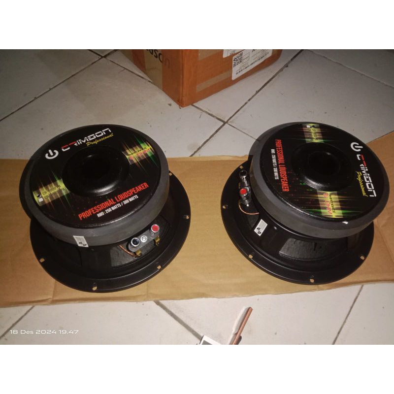 speaker Crimson. 12 inch