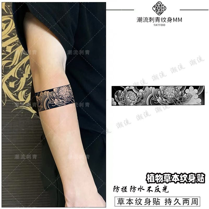 MEDAN Tatto temporer Motif gelang Tahan 15 hari semi permanen temporary